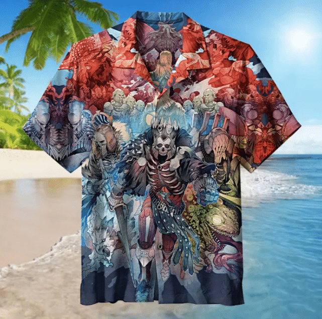 Witcher Lover For Man And Woman Print Short Sleeve Hawaiian Shirt G95