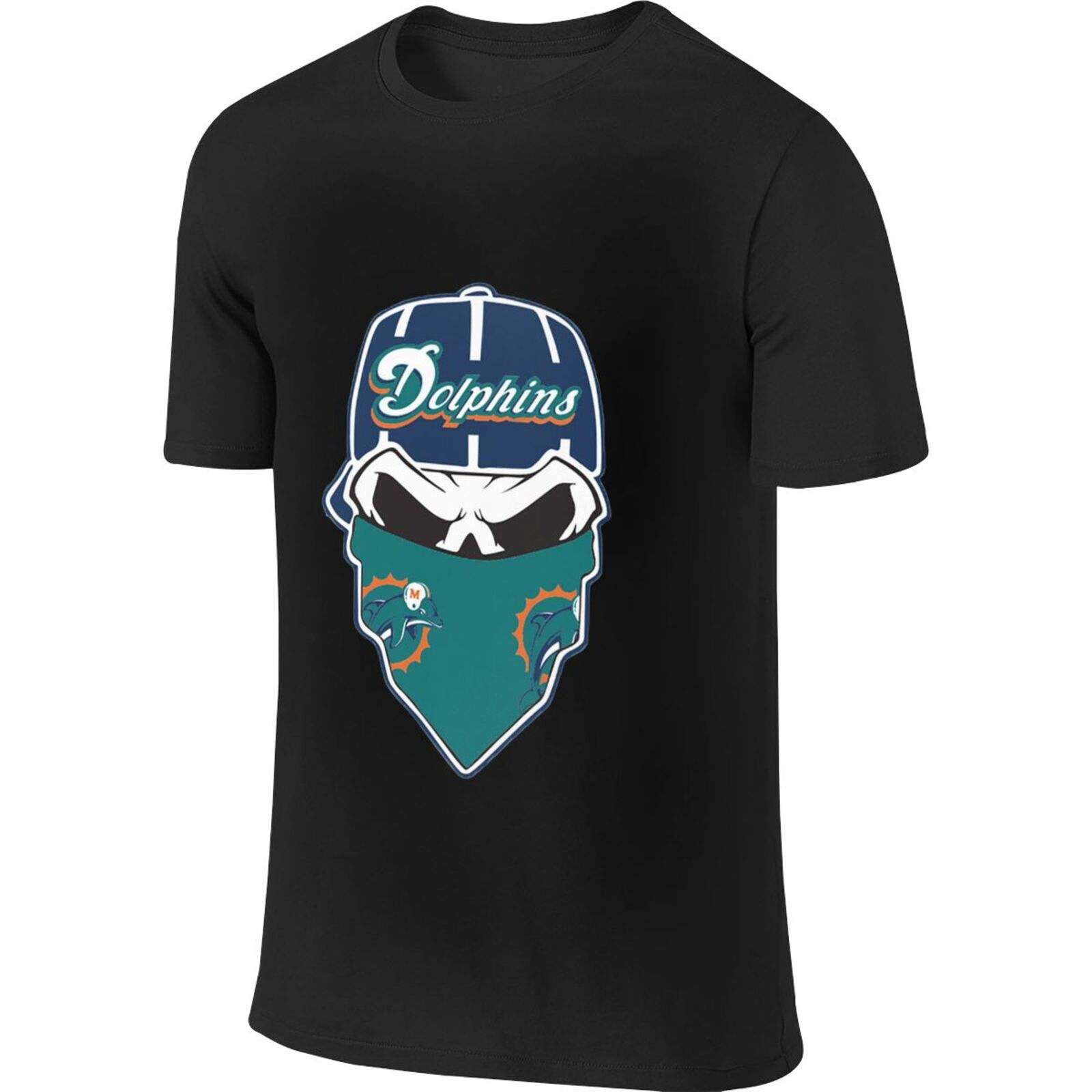 Miami Dolphins Men’s Short-Sleeved T-Shirt Double-Sided Design