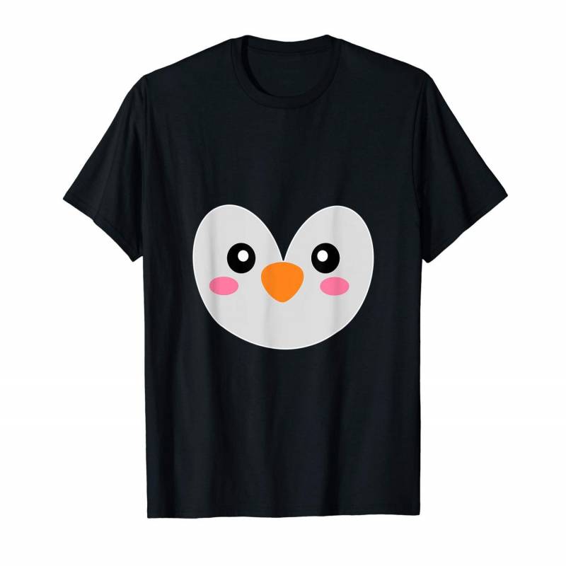 Penguin Face Cute Halloween Animal Costume Gift T-shirt