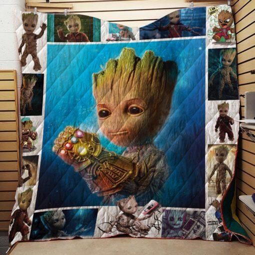 Groot V26 3D Quilt Blanket HGM26