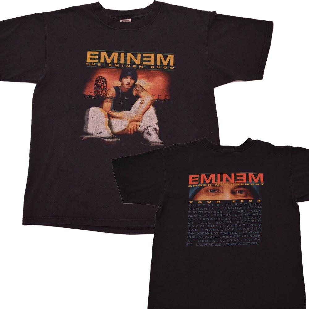 Eminem Anger Management Tour 2002 T Shirt Vintage
