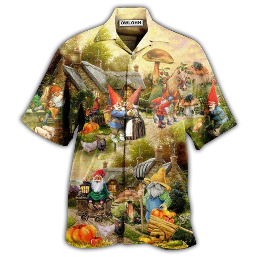 Gnome Farmer Oh Gnomes Hawaii Shirt Ha35071