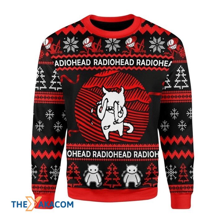 Christmas Patterns Radiohead Gift For Christmas Ugly Christmas Sweater