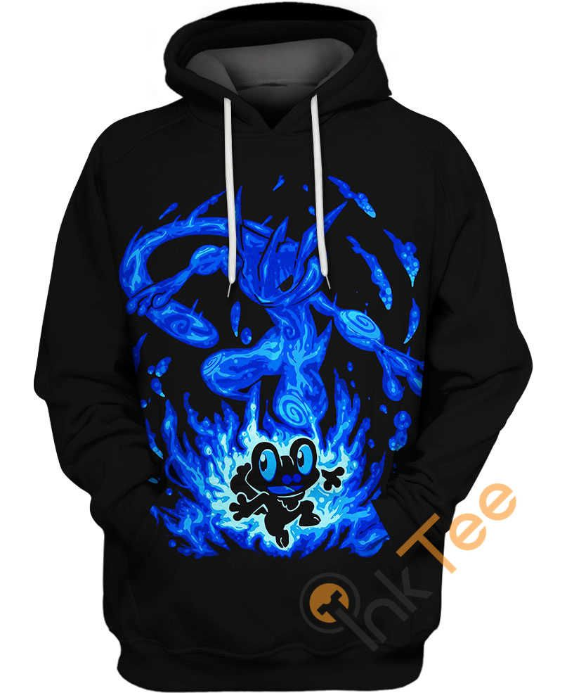 Froakie And Greninja Hoodie 3D