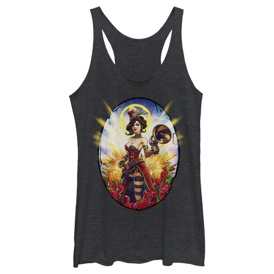 Borderlands 3 Women’s Floral Mad Moxxi  Racerback Tank