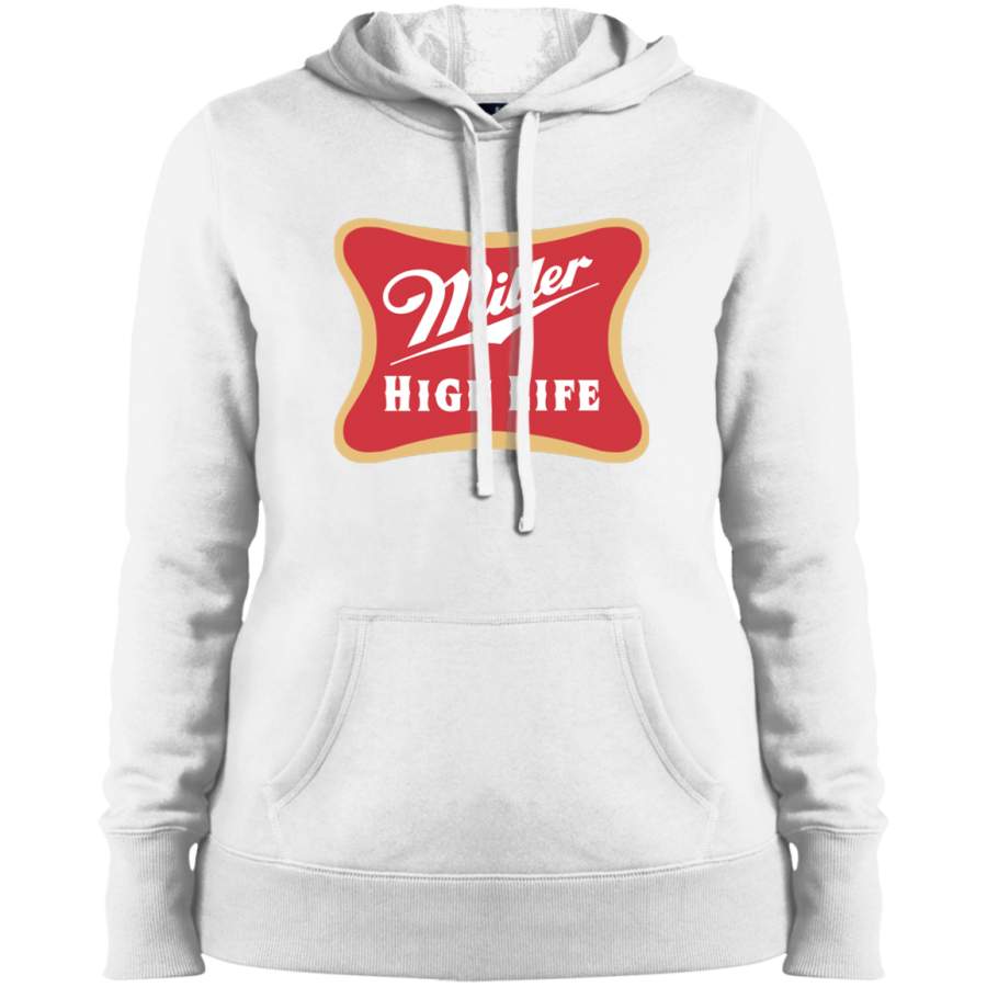 AGR MIller High Life Ladies’ Pullover Hooded Sweatshirt