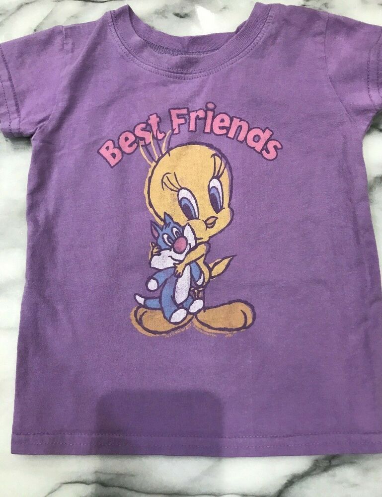 Ebay Link Baby Gap Best Friends Tweety Bird Tee 3 Years Purple Shirt