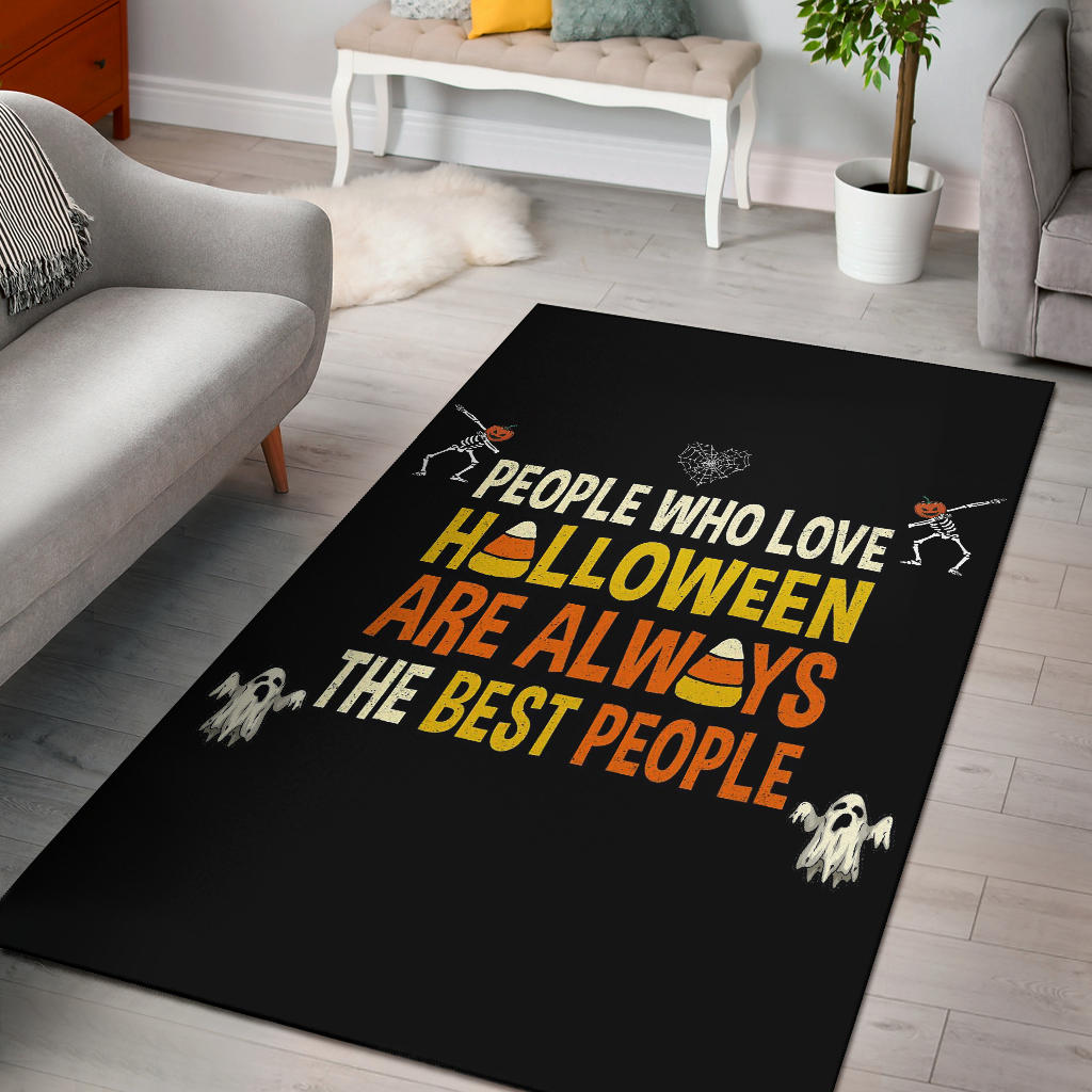 Halloween Area Rug | The Best People Love Halloween Dabbing Skeleton Rugs Home Decor