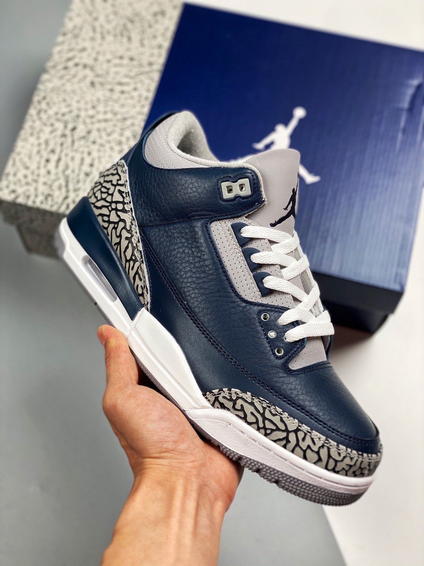 JD 3 Midnight NavyCement Grey-White 5341343