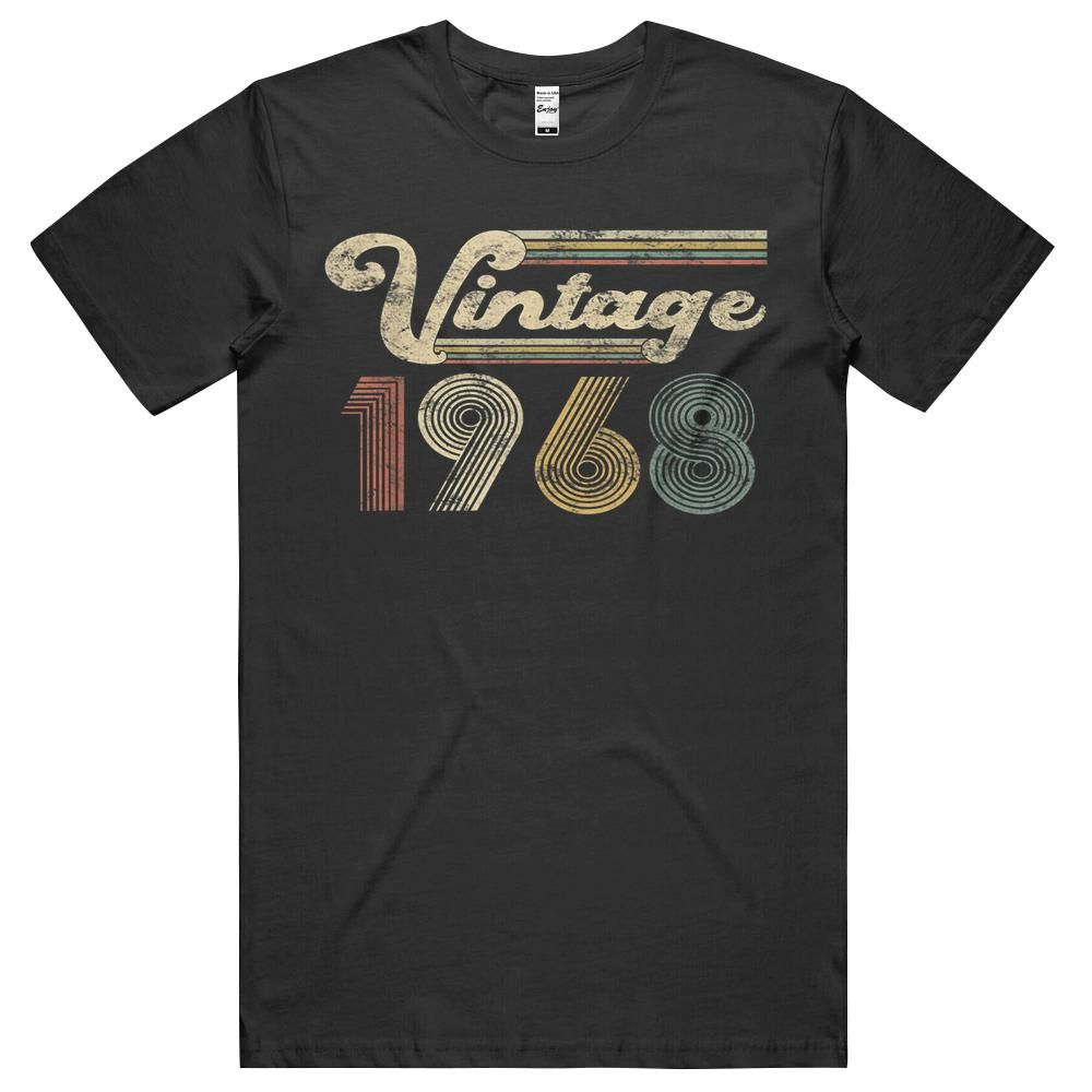 53 Years Old – Vintage Best Of 1968 53rd Birthday Gifts Unisex Shirt