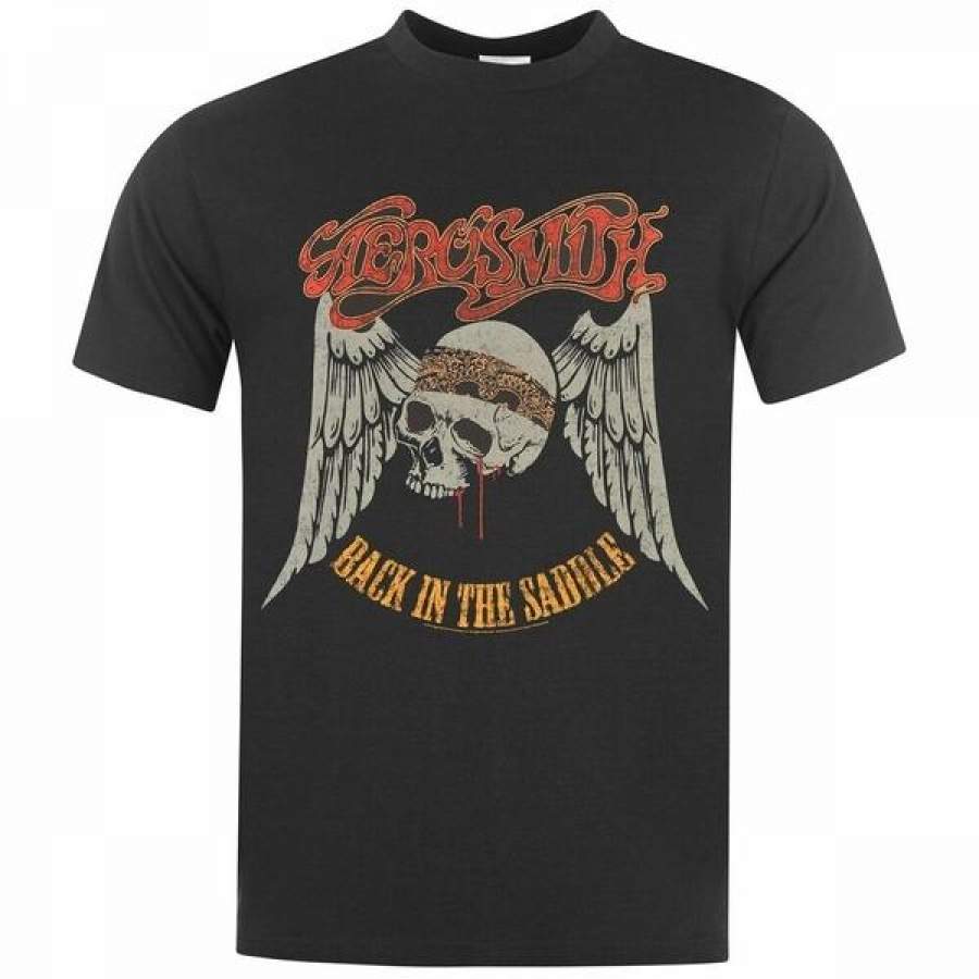 Aerosmith – Back In The Saddle – Men’S T-Shirt