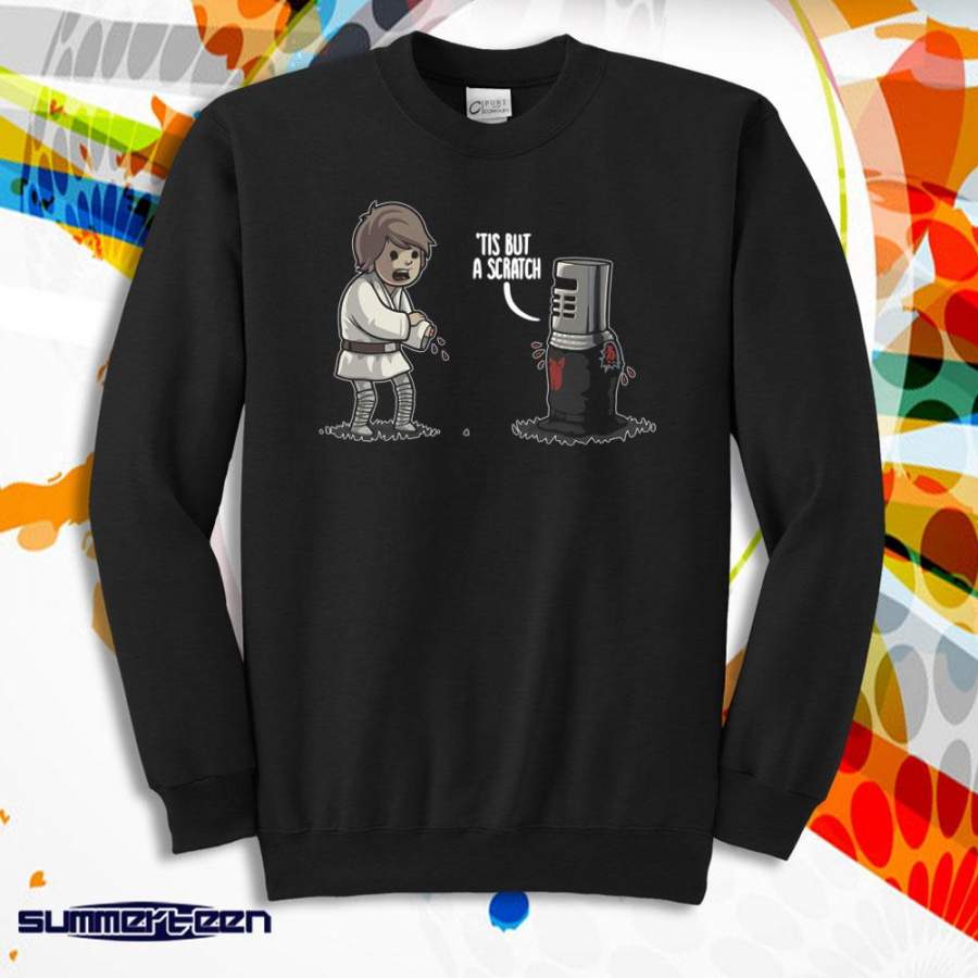 Tis But A Scratch Monty Python Men’S Sweatshirt