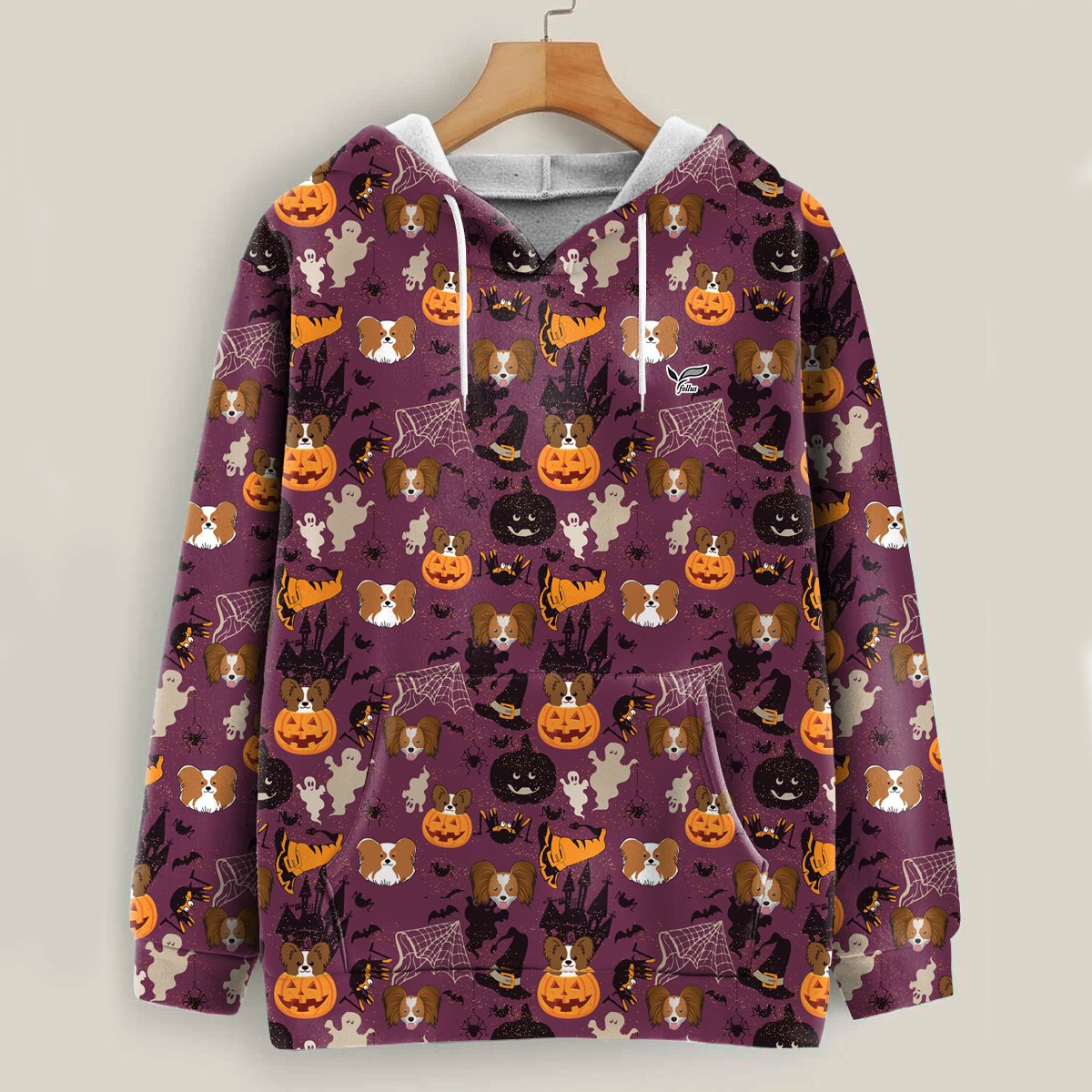 I’M A Haunt Mess – Papillon Halloween Hoodie