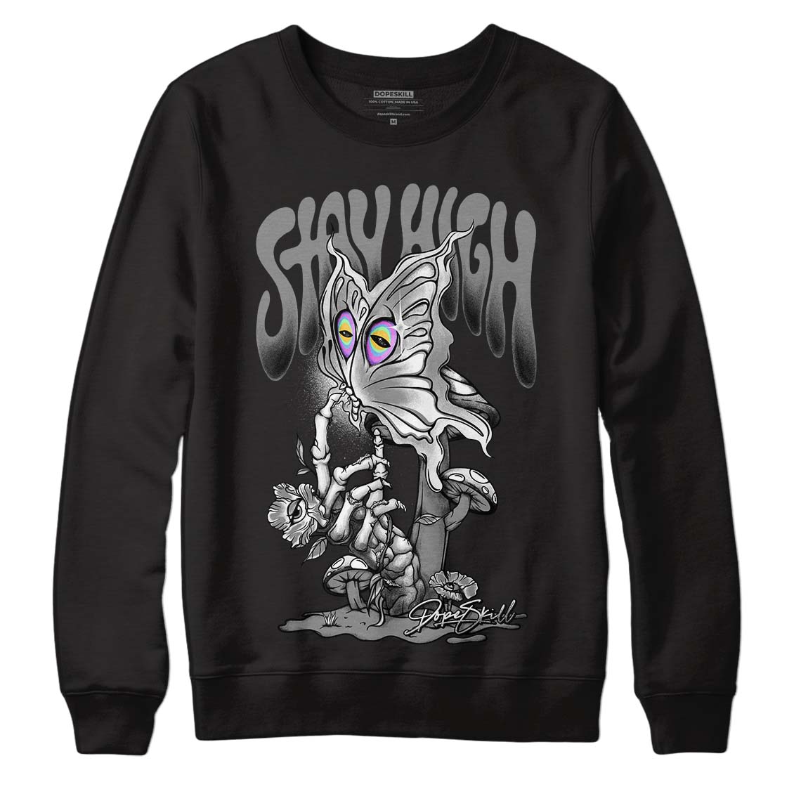 High Og Wmns Twist 2.0 1S Dopeskill Sweatshirt Stay High Graphic