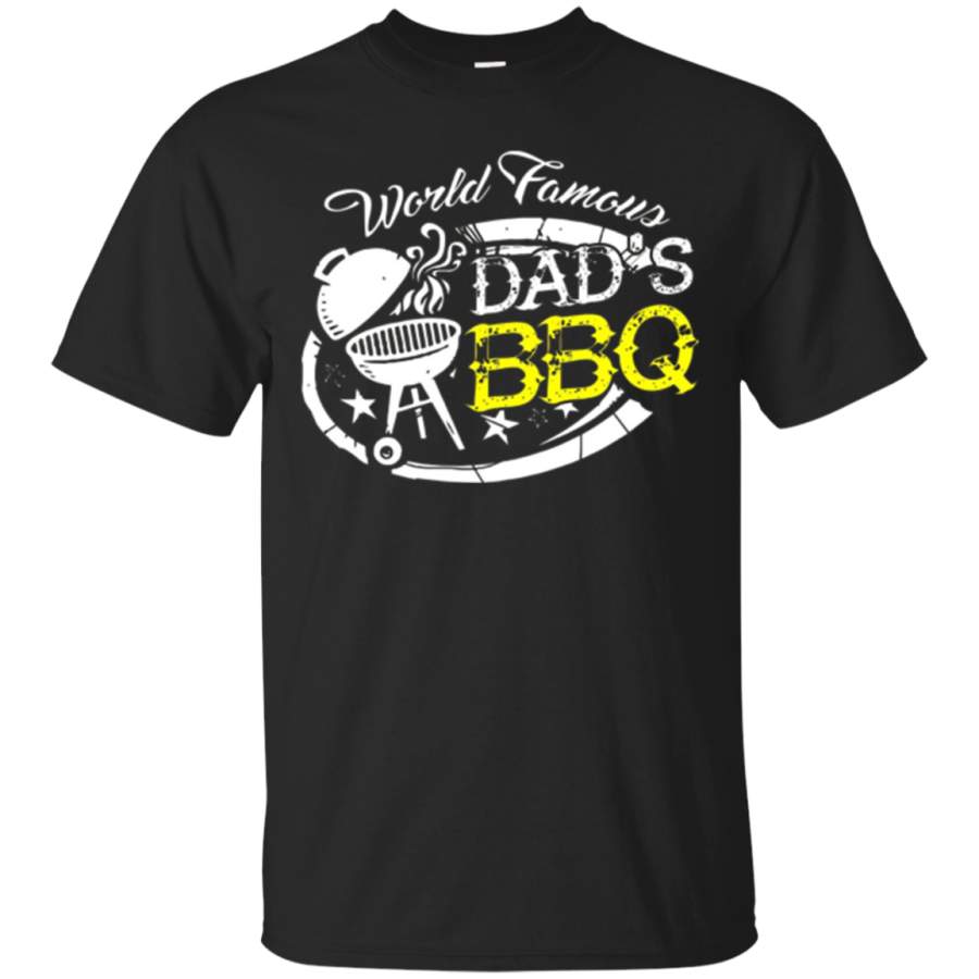 AGR Dad’s World Famous BBQ Grilling Father’s Day T-Shirt