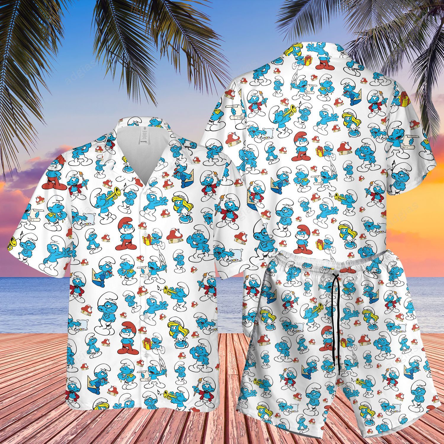 The Hawaii Pattern Outfit Ha39433