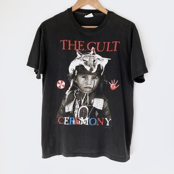 1991 The Cult Vintage Tour Band Rock 90S 1990S Shirt