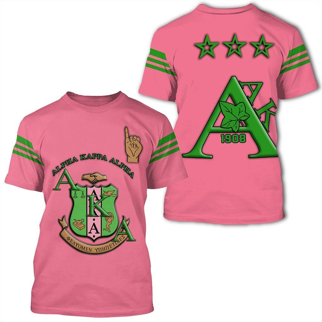 Greek Life T-Shirt – Alpha Kappa Alpha Aka Style T-Shirt J09