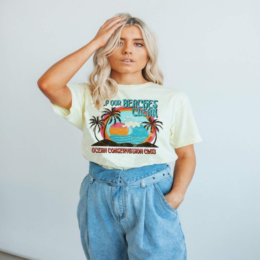 Keep Beaches Clean Tee