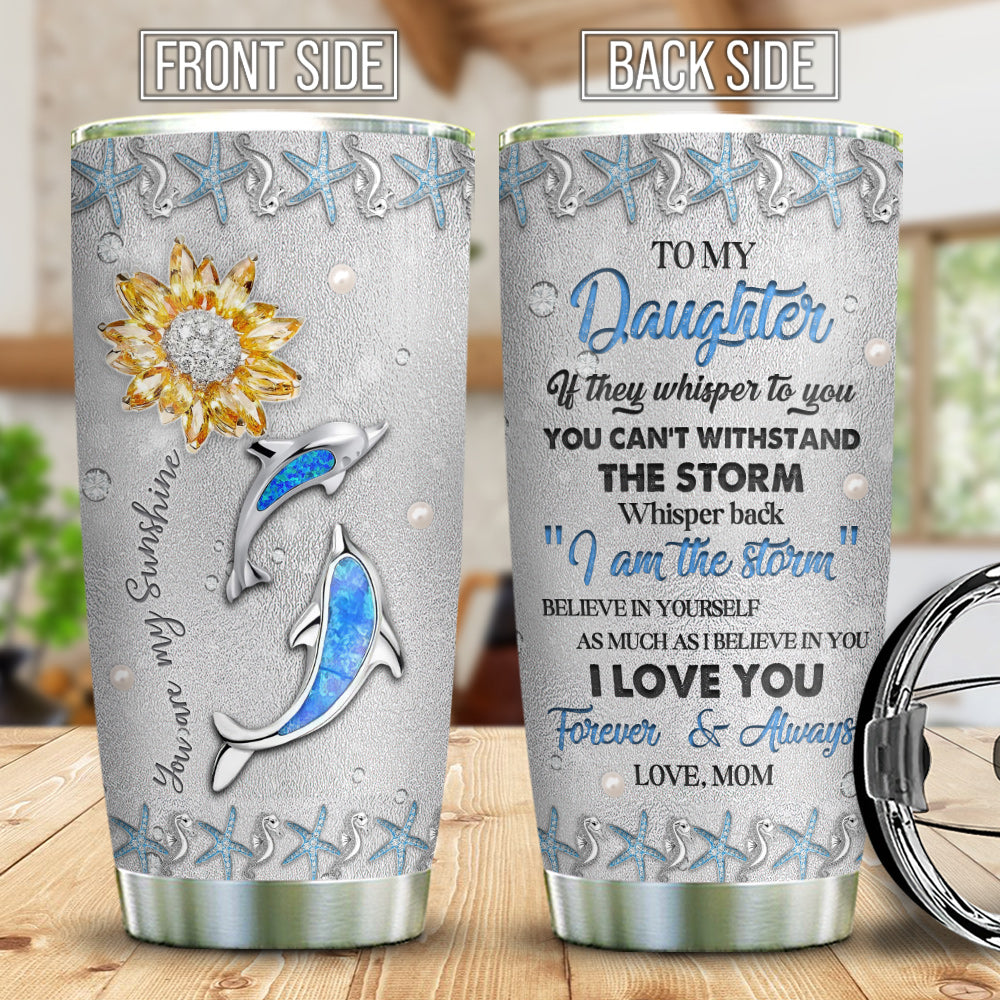 Jewelry Style Dolphin Mother To Daughter Ablz2708002Z Stainless Steel Tumbler