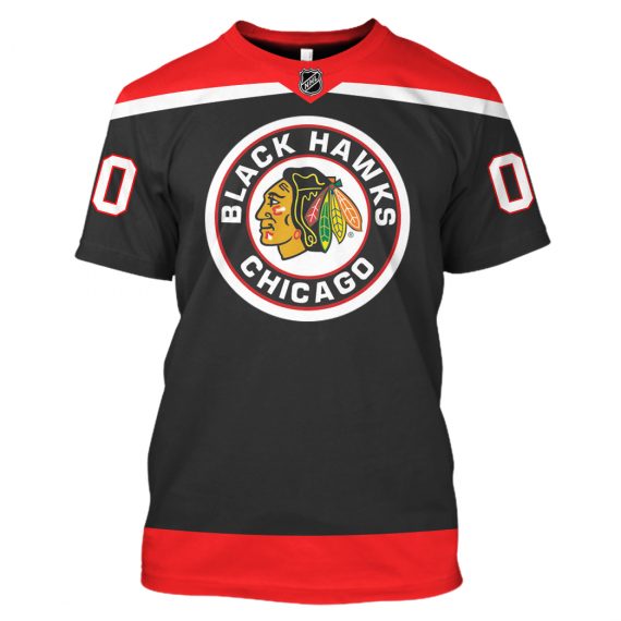 Gift Ideas Personalized Chicago Blackhawks Branded Unisex 3D Hoodie Tshirt Sweatshirt Mh51