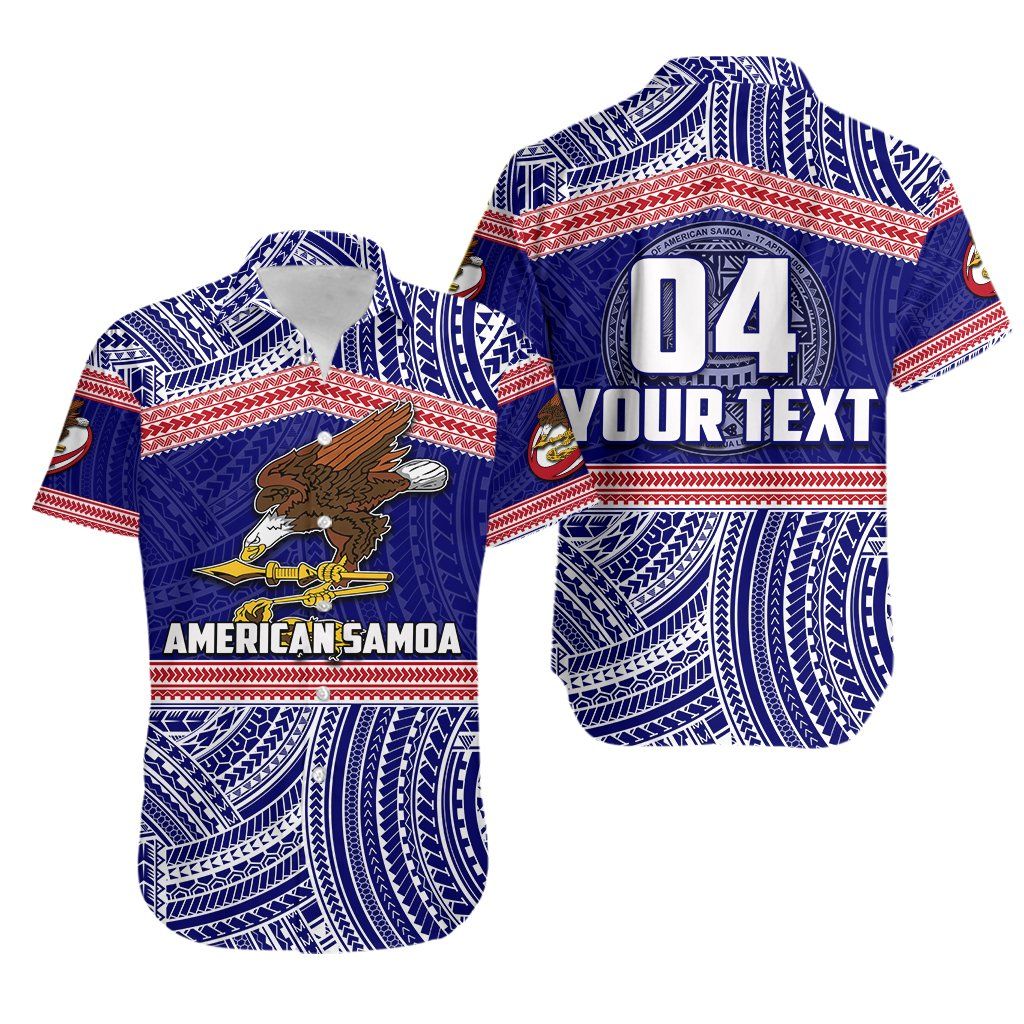 American Samoa Rugby Polynesian Patterns Hawaiian Shirt Th4