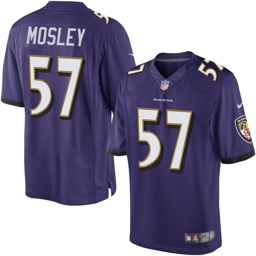 Cj Mosley Baltimore Ravens Nike Game Jersey – Purple