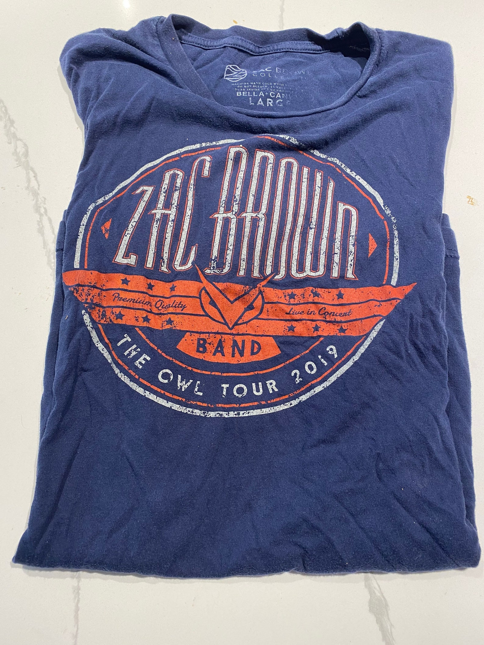 Zac Brown Band   Owl Tour T Shirt