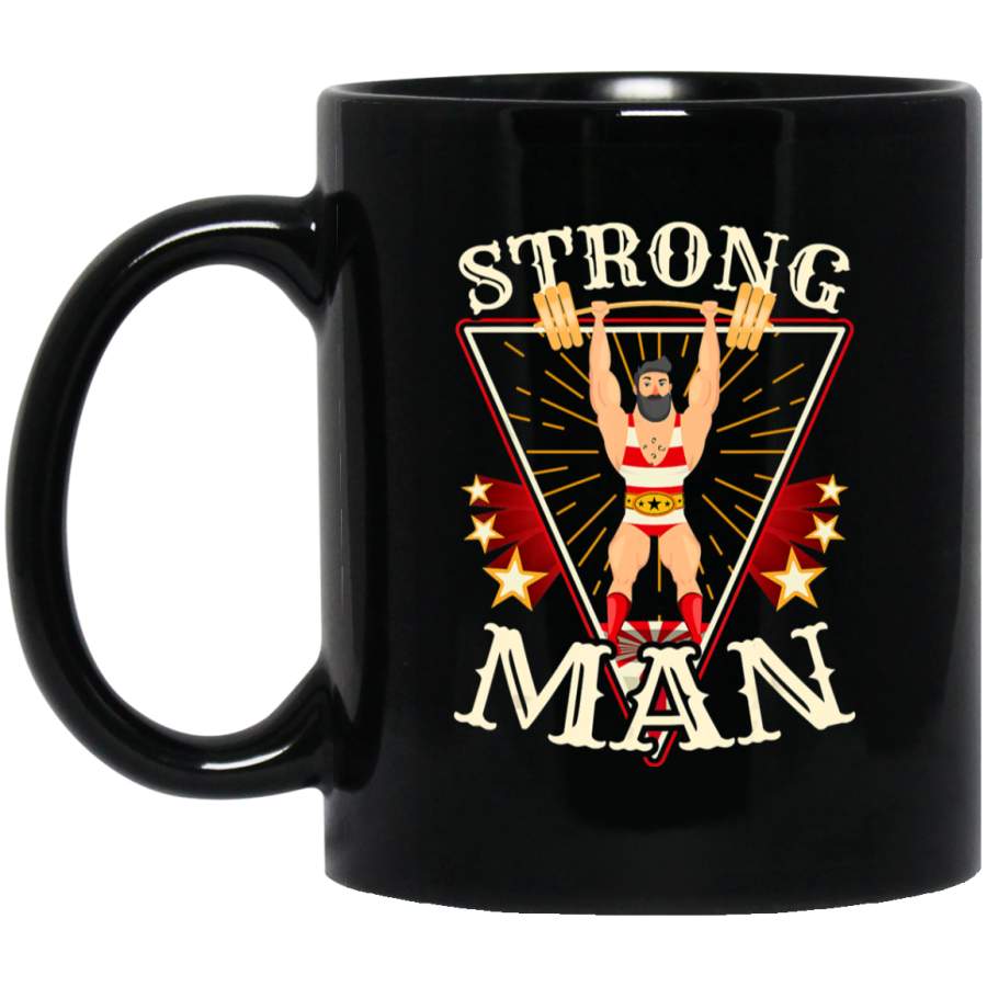 Circus – Vintage Circus Strongman Costume Coffee Mug