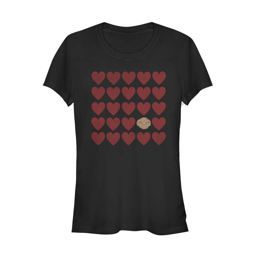 E.T. the Extra-Terrestrial Junior’s Valentine Alien Heart  T Shirt