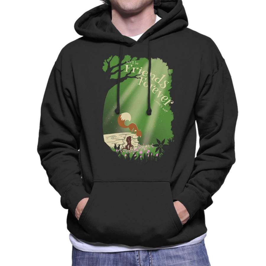 Fox and Hound Friends Forever Men’s Hooded Sweatshirt