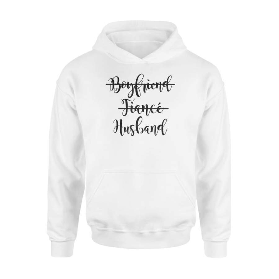 Boyfriend, Fiance, Husband Shirt Groom Wedding Gift Couple – Standard Hoodie