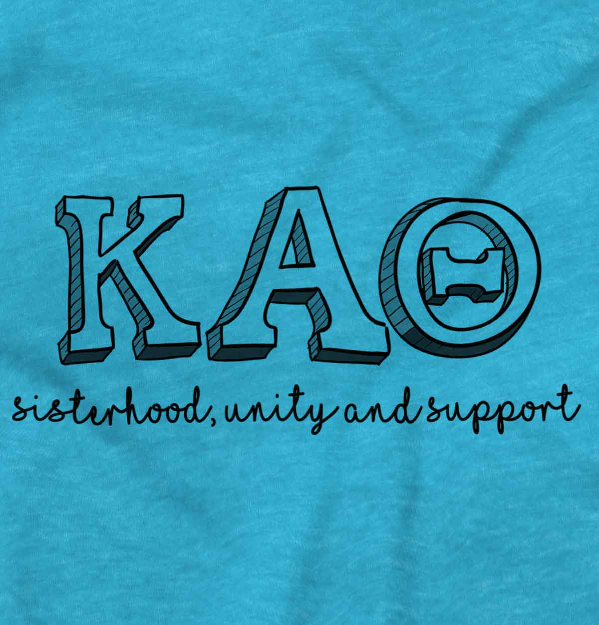 Motto Of A Theta Junior Muscle Tee