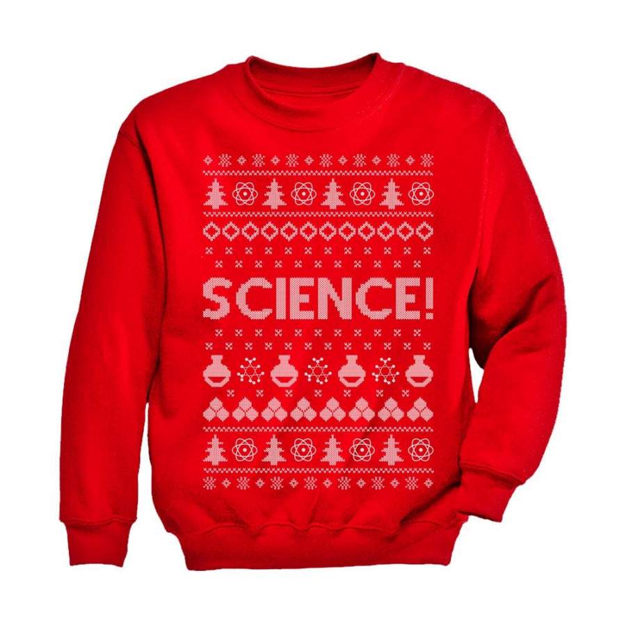 Science Ugly Christmas sweater Youth Kids Sweatshirt