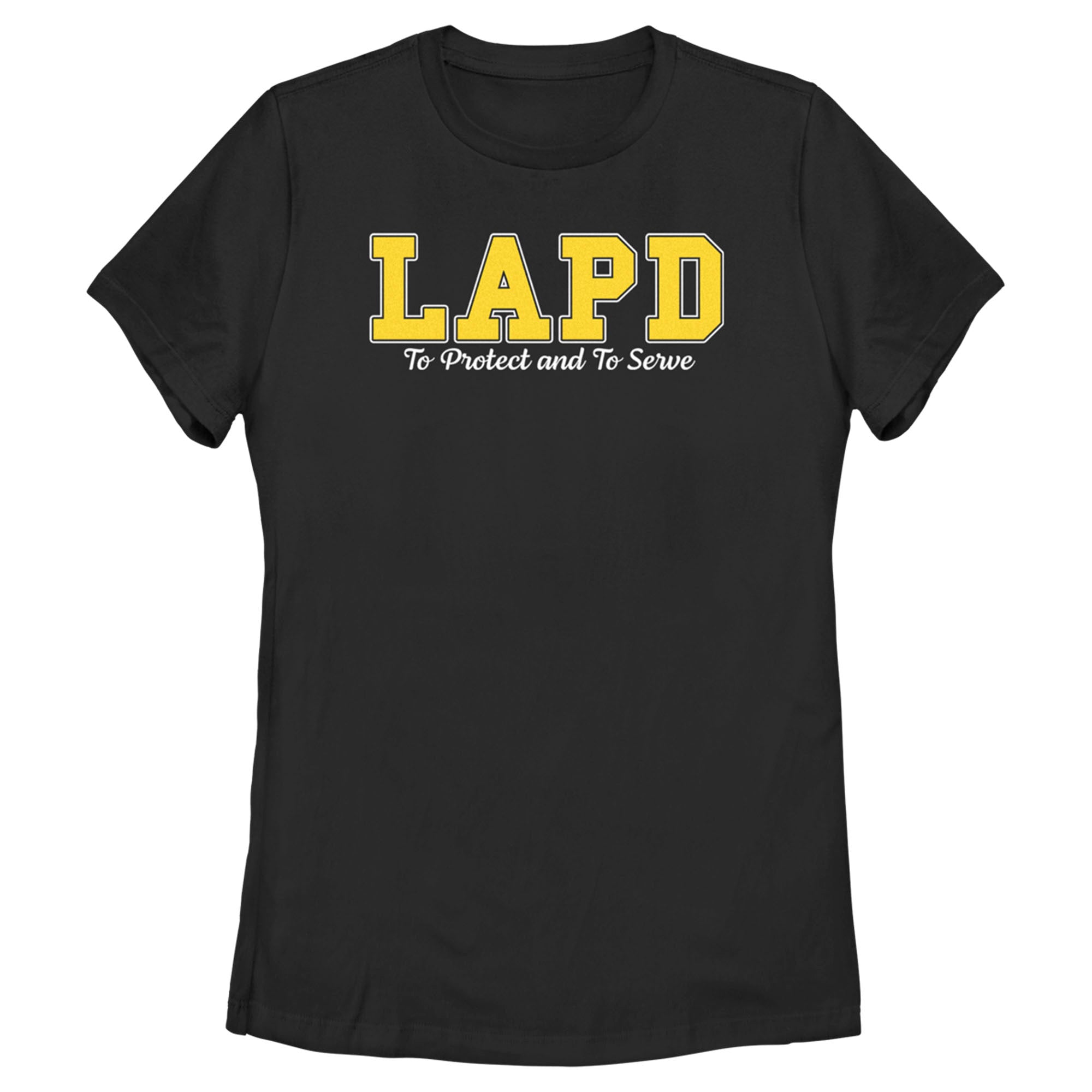 Women’S Lapd To Protect And To Serve T-Shirt