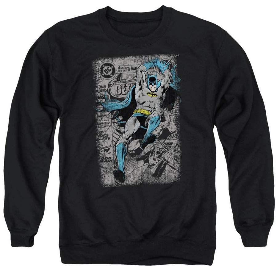 Batman – Detective #487 Distress Adult Crewneck Sweatshirt