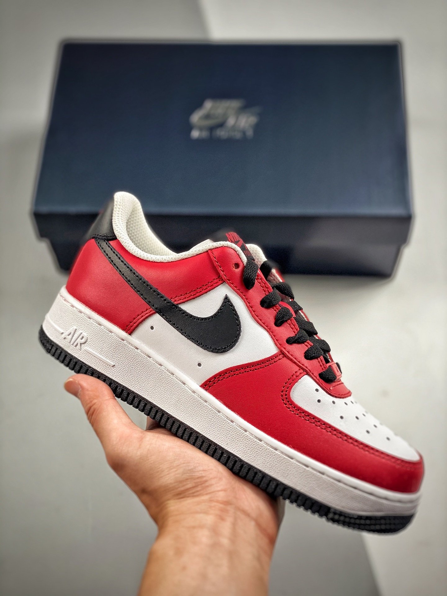 Nike Air Force 1 Low WhiteTeam Red-Black FD0300-600 5340160