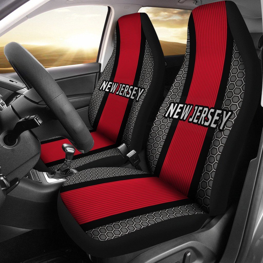 New Jersey Devils Inspired Car Seat Covers