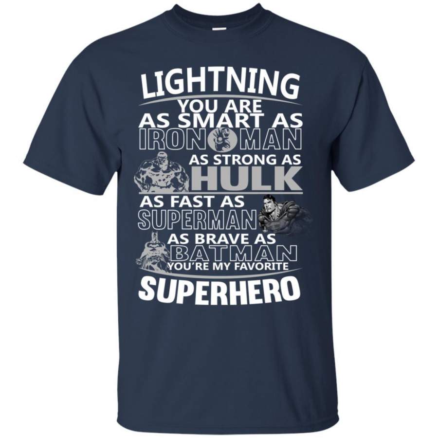 Tampa Bay Lightning You’re My Favorite Super Hero T Shirts