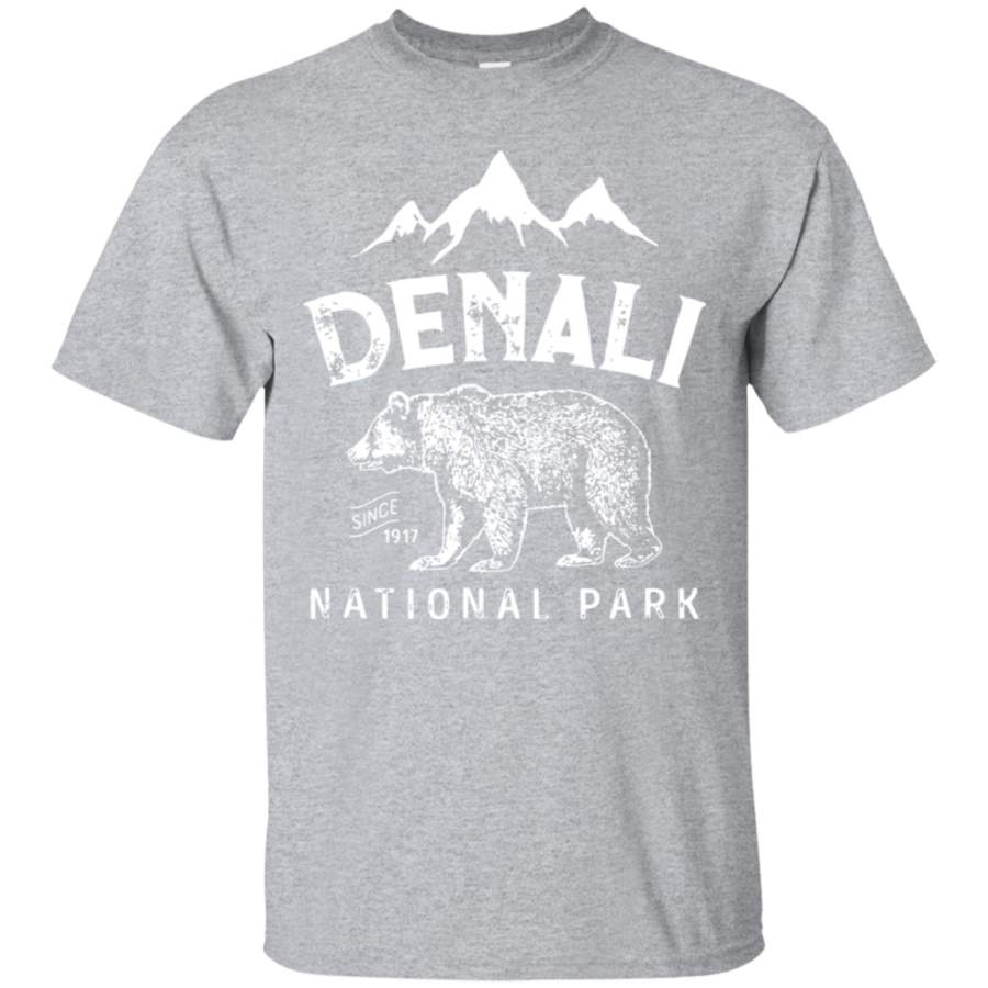 Denali National Park and Preserve US Alaska Vtg T-Shirt