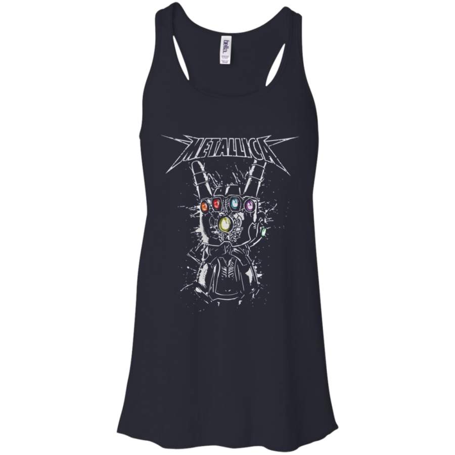 AGR Metallica infinity gauntlet shirt Racerback Tank