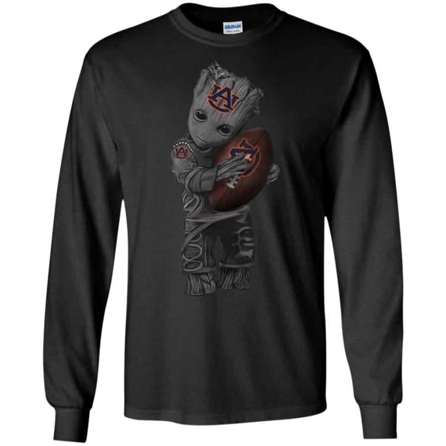 Trending Groot hug Auburn Tigers football shirt shirt