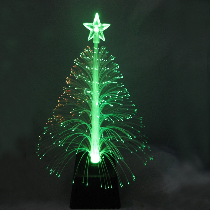 Merry Christmas Xmas Tree Color Changing Led Light Lamp Nightlight Xmas Tree Home New Year 2022 Decoration Light-Up Navidad Gift Alx