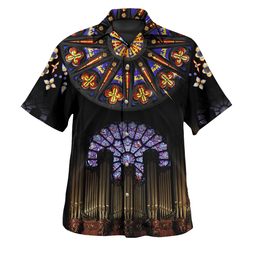 Christian Architecture Print Unisex Fashion Hawaiian Shirt Ha60544