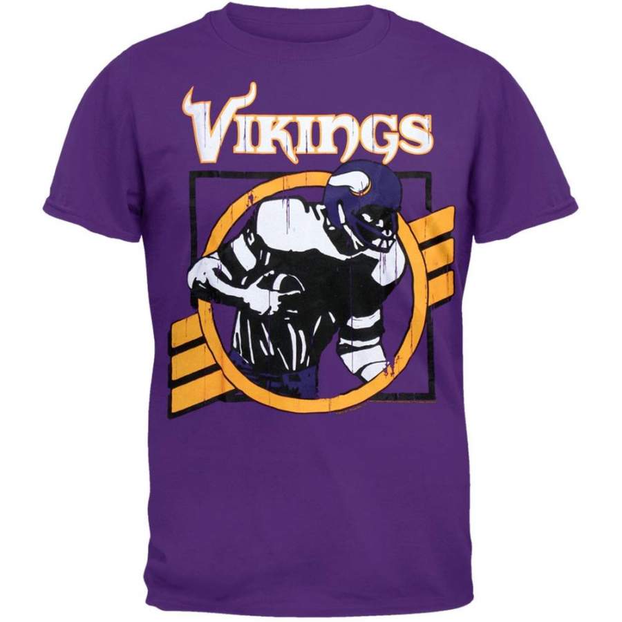 Minnesota Vikings – Action Crackle Soft T-Shirt