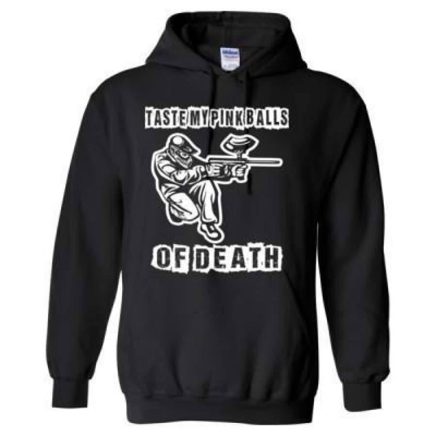 AGR Taste My Pink Balls Of Death – Heavy Blend™ Hooded Sweatshirt