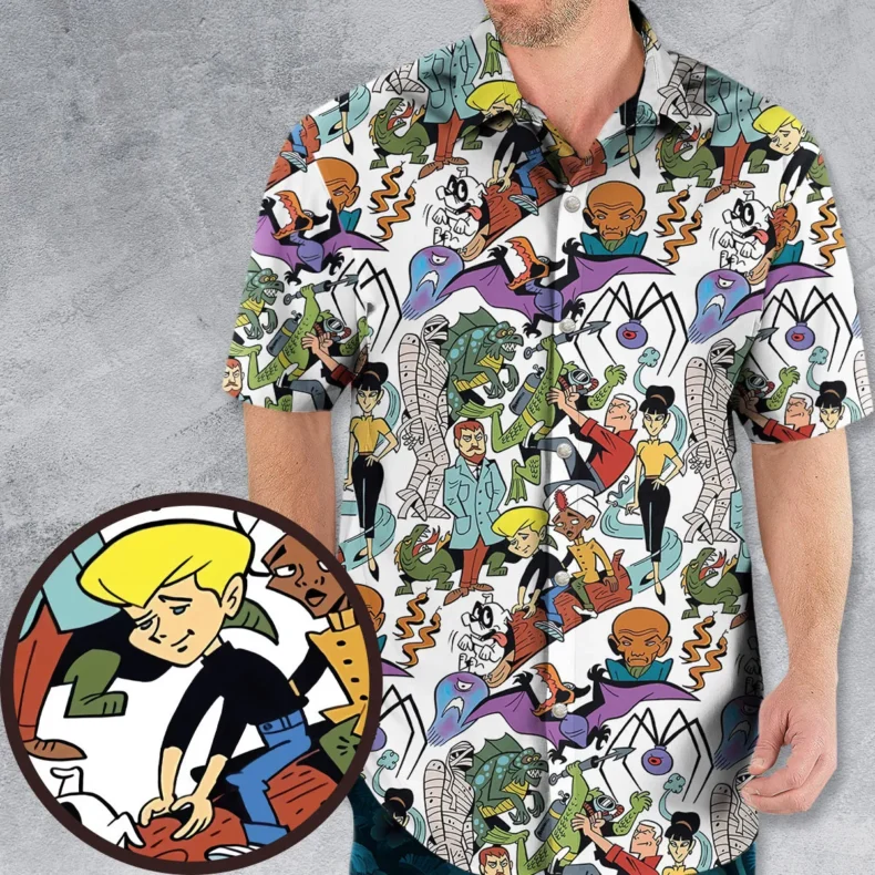 The Adventures Jonny Quest Hawaiian Shirt