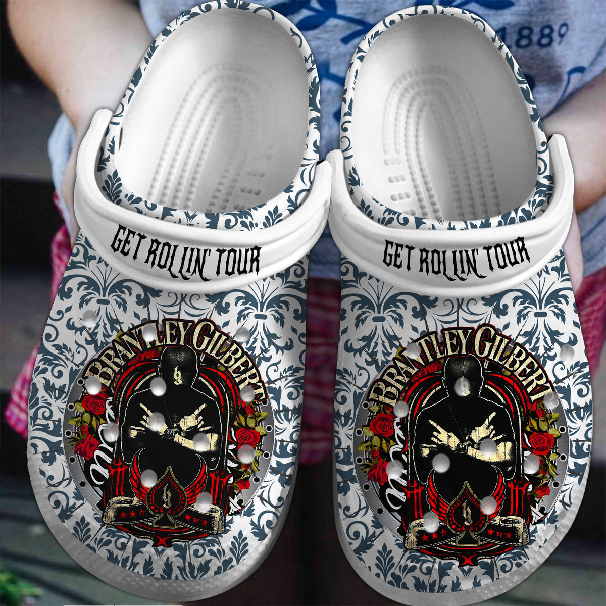 Brantley Gilbert Crocss Clogs For Men Women And Kid V0Rjxyoa