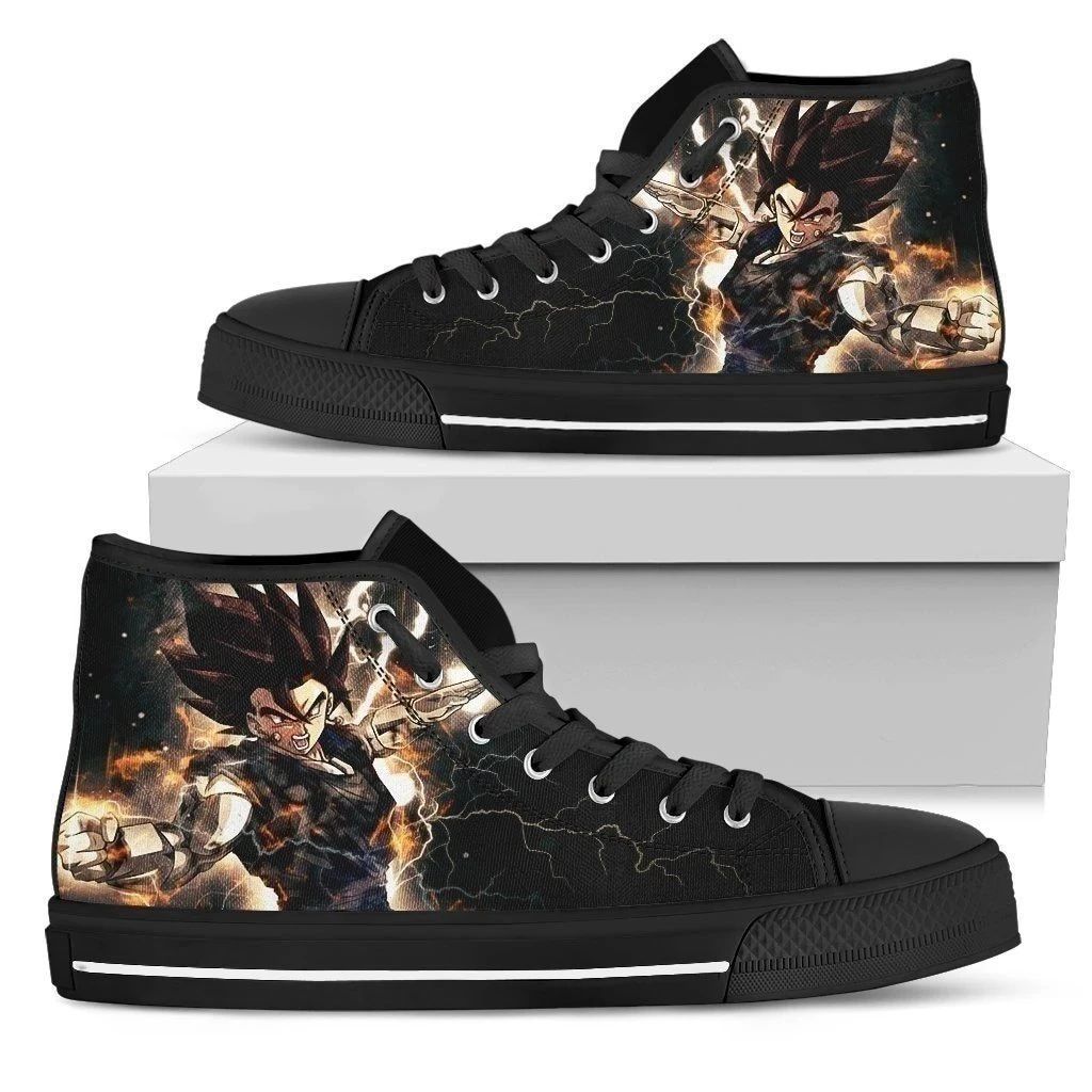 Vegeto Dragon Ball Sneakers High Top For Fan High Top Shoes Va95 Realtorgift Fashion