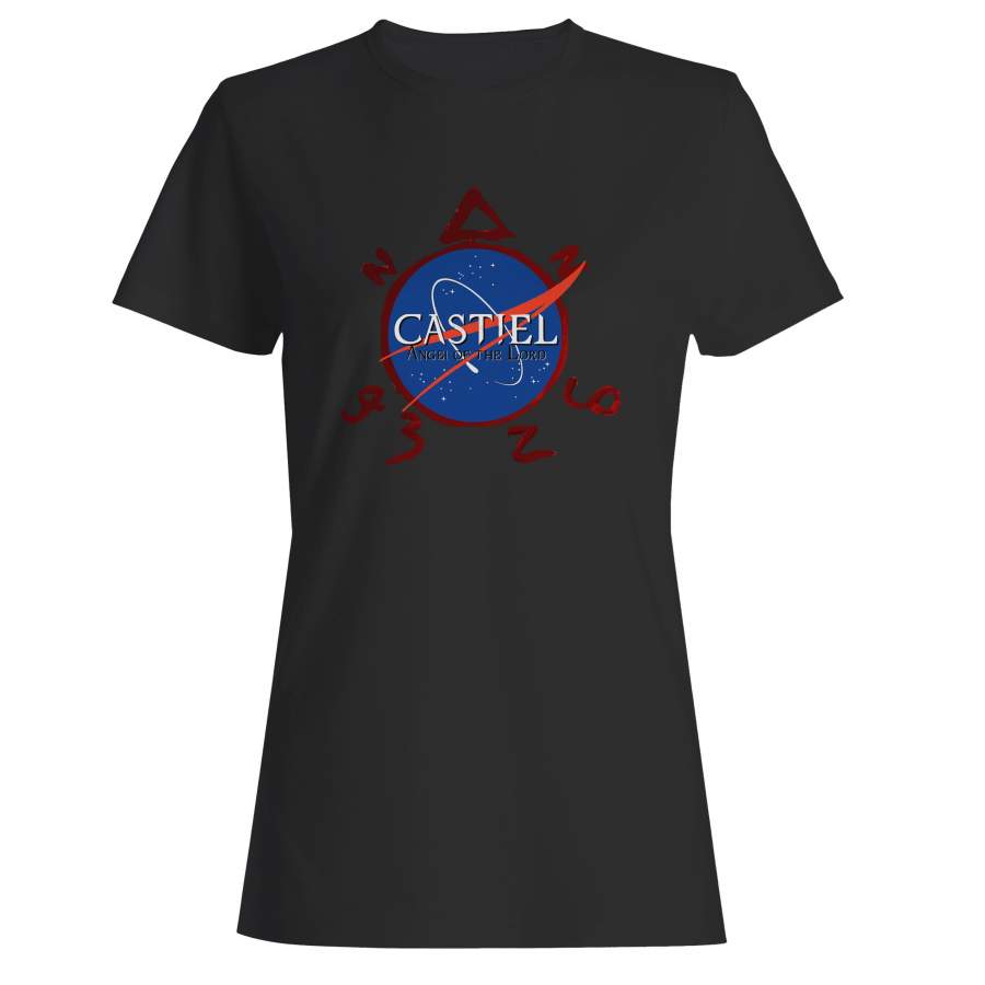 Castiel Angel Of The Lord Nasa Supernatural Woman’s T-Shirt